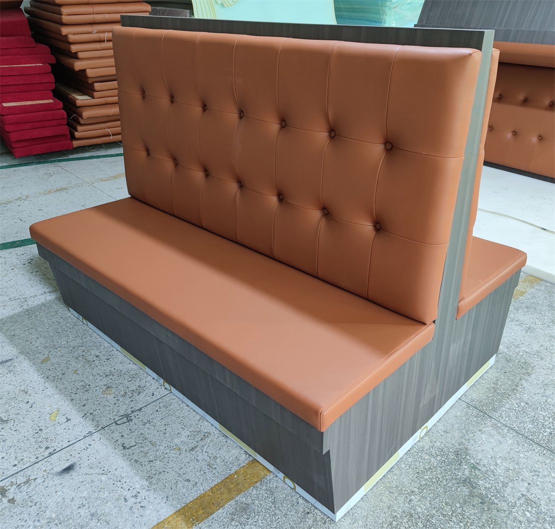 BBQ restaurant booth seating