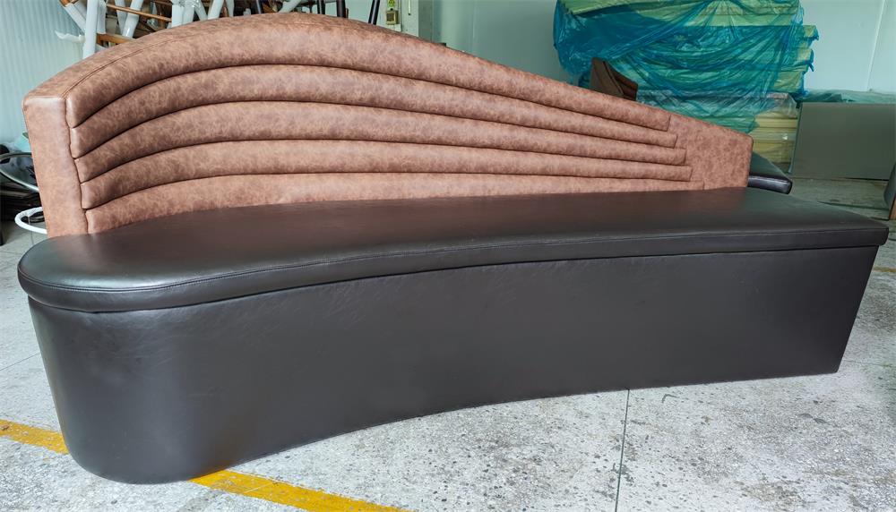 Durable and easy to clean booth sofas for bars and casual restaurants