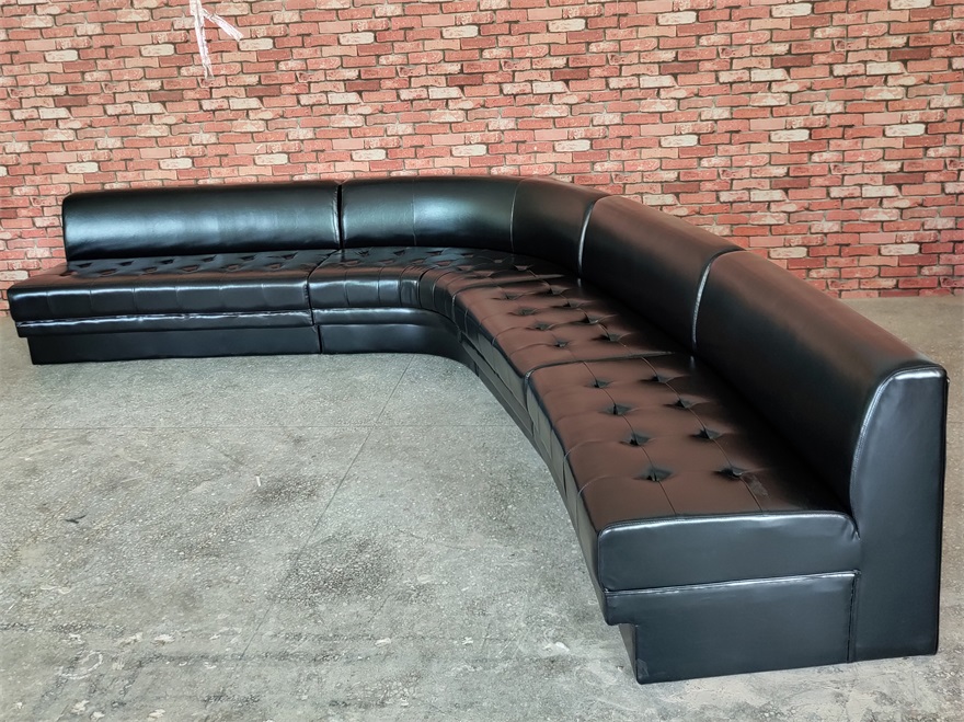 Ergonomic restaurant booth seating for comfort and style