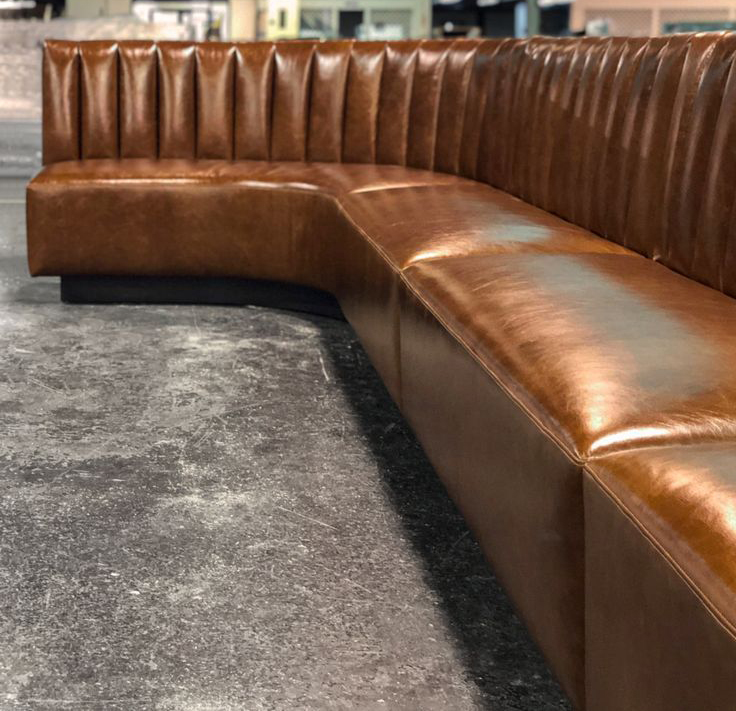 L Shaped Booth Seating