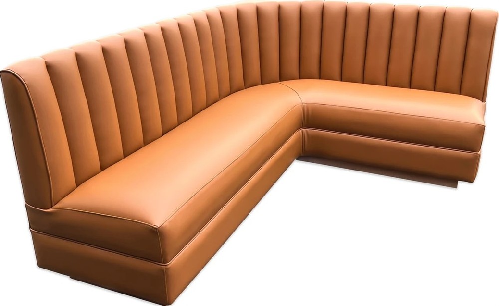 L shaped booth seating for restaurants