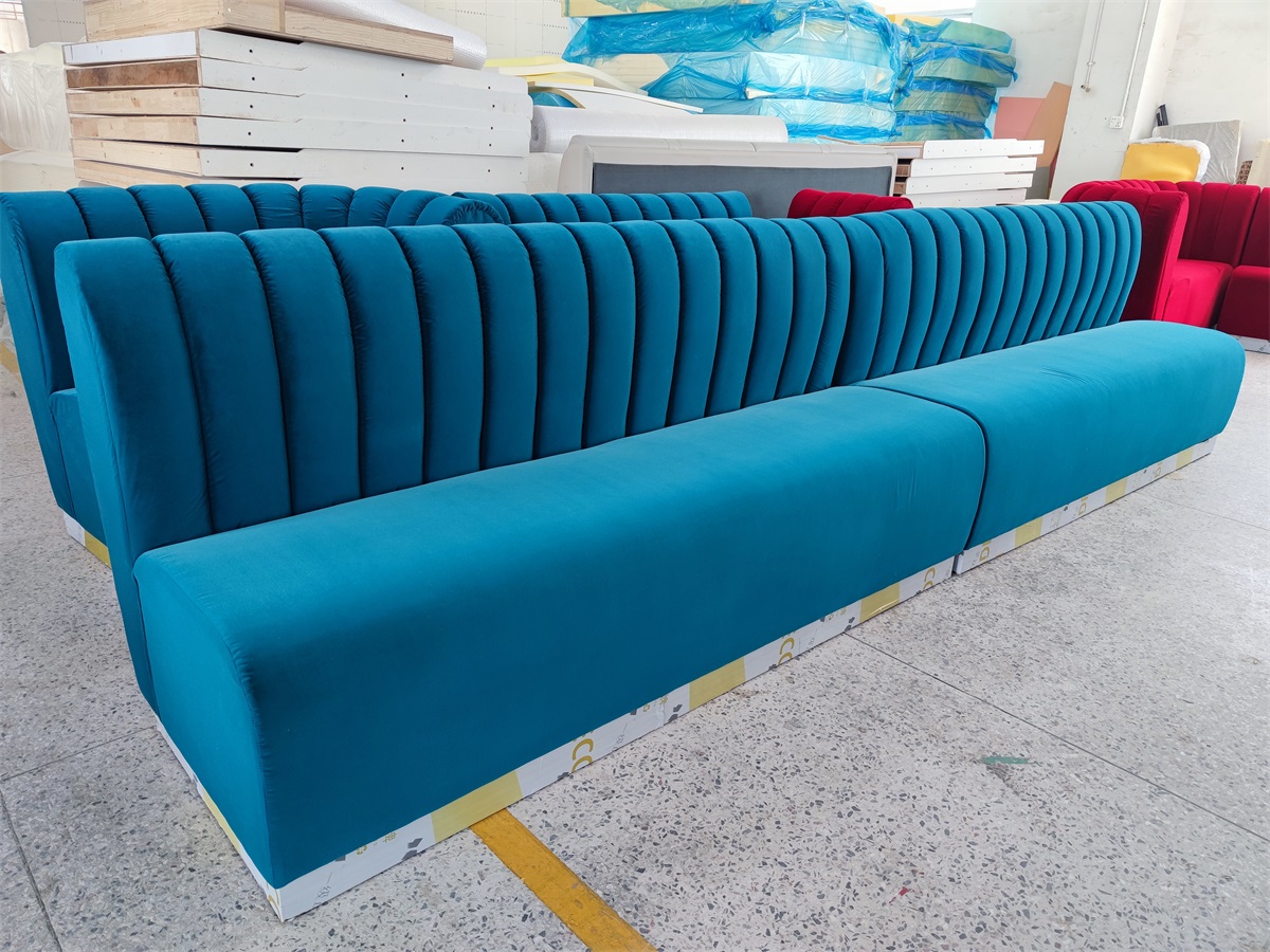 Custom made booth seating for cafes and hospitality design