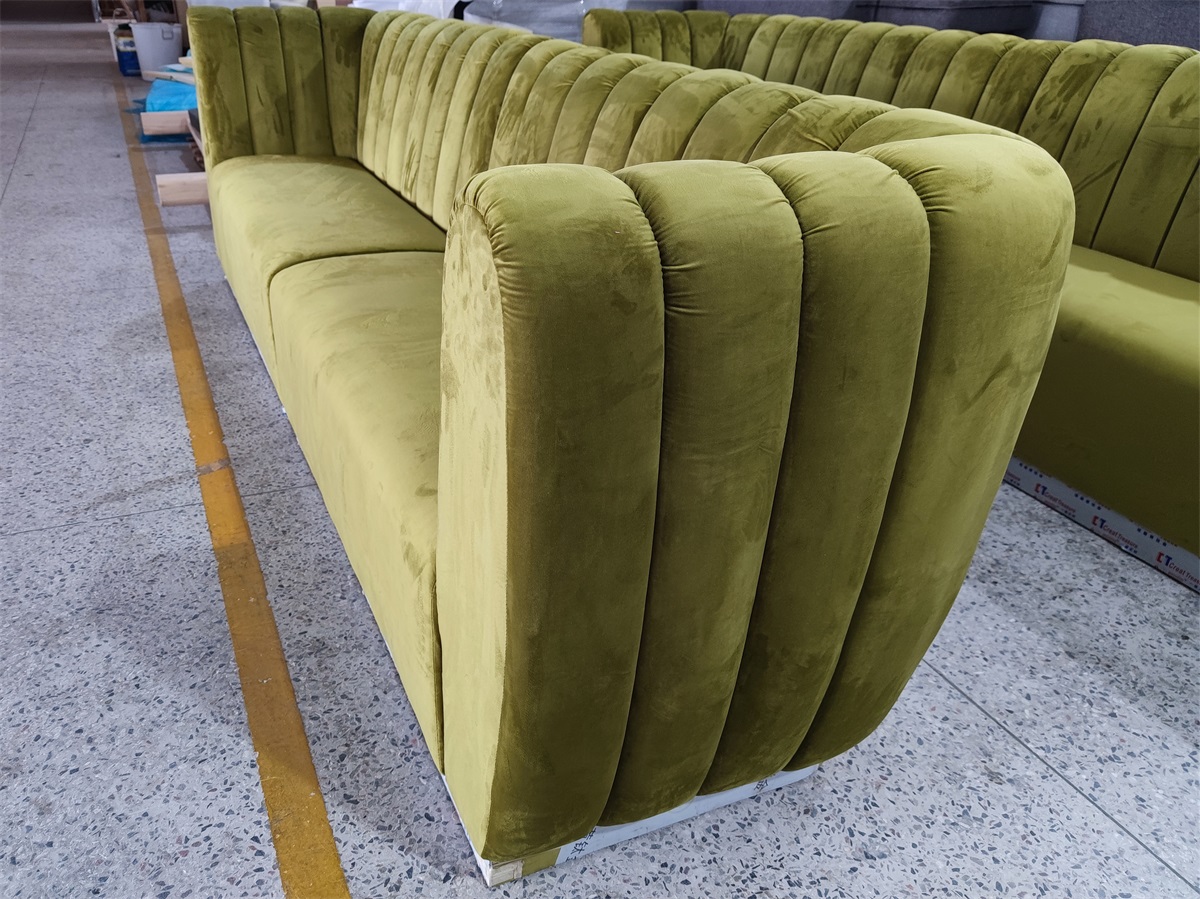Modern commercial booth seating for hotel lobby or restaurant