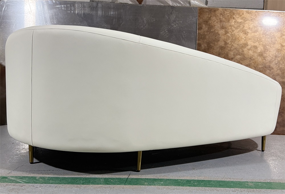Elegant white sofa for luxury hotel or executive lounge